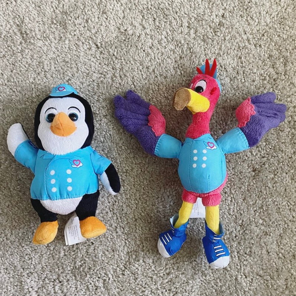 NWOT Disney T.O.T.S. Pip and Freddy Plush Set